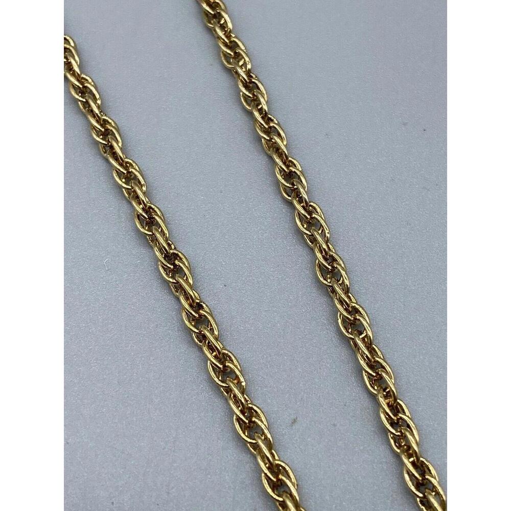 Renaissance Revival Couple Bolo Tie Gold Tone Pearl Double Strand Necklace Rare - Picture 14 of 16
